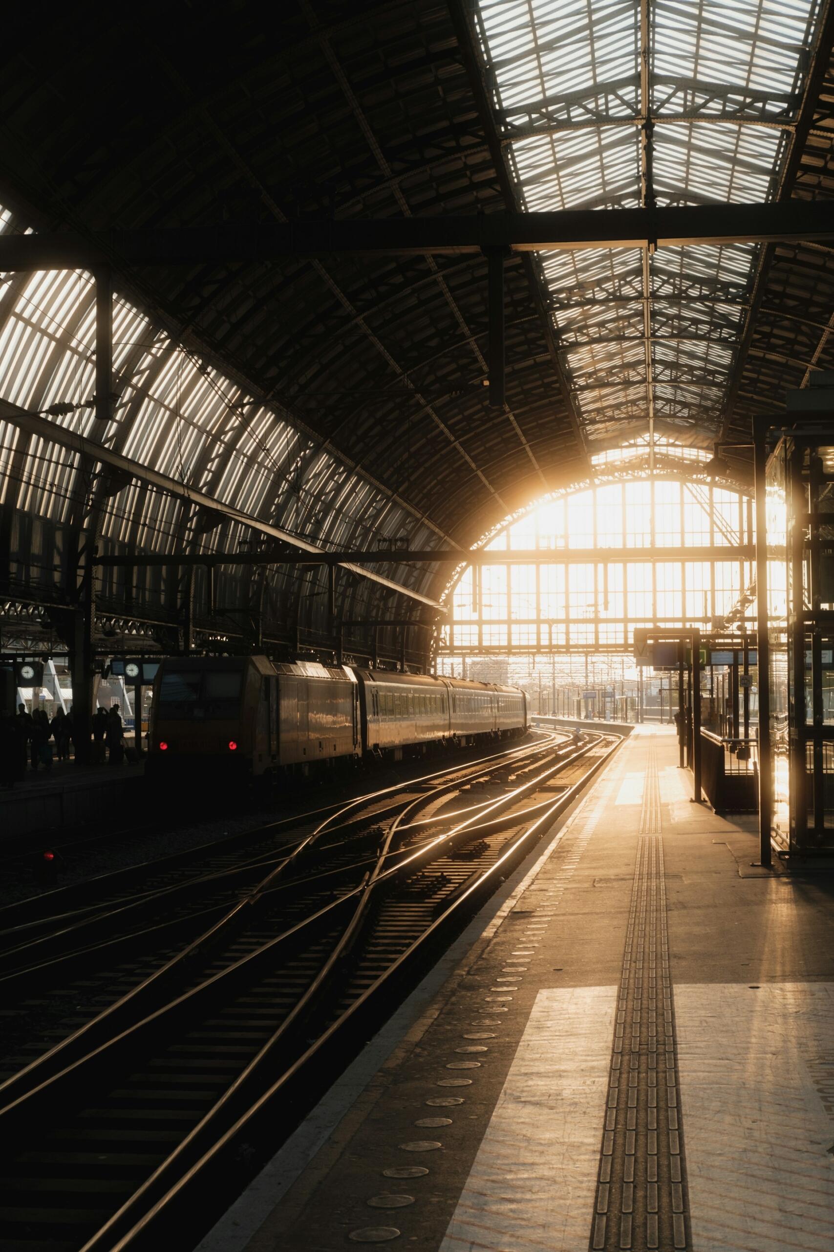 A viewpoint of Milan Central station.